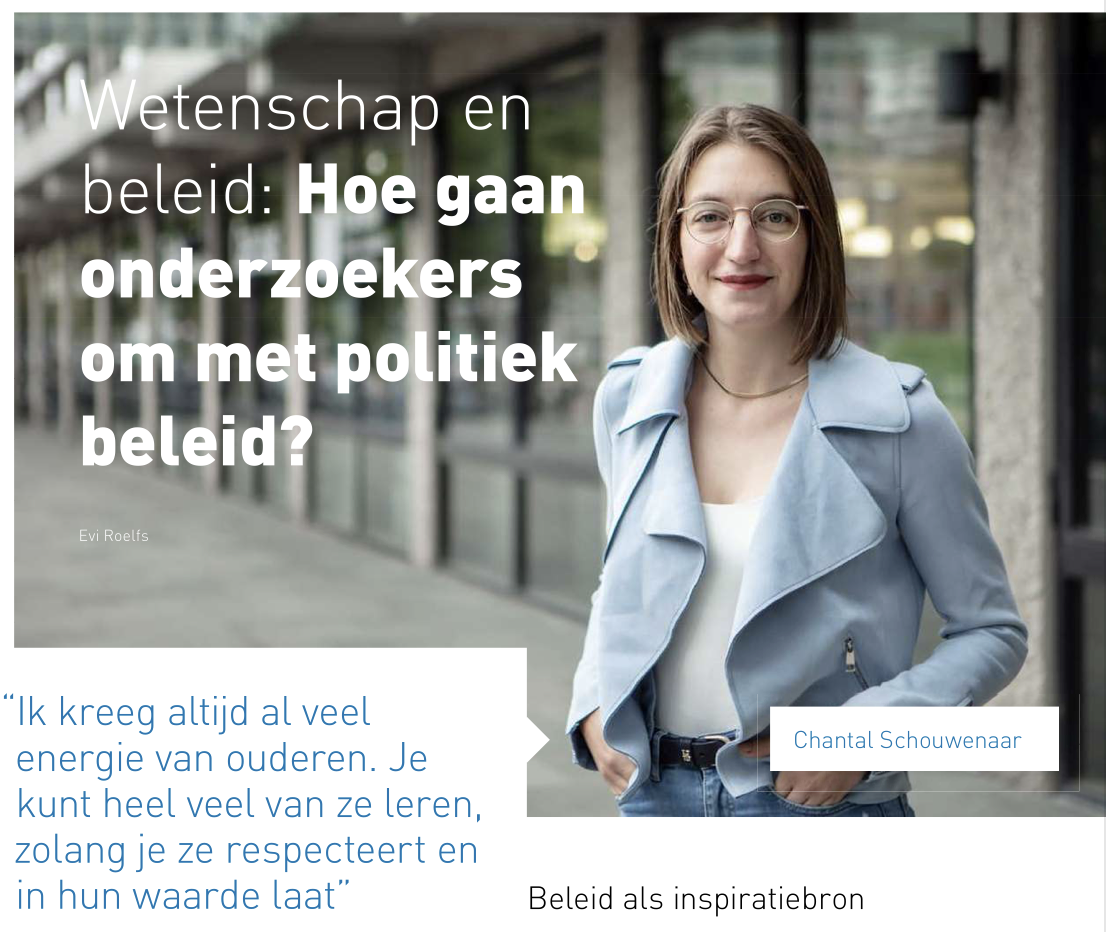 Interview Alumnimagazine SBE Vrije Universiteit Amsterdam